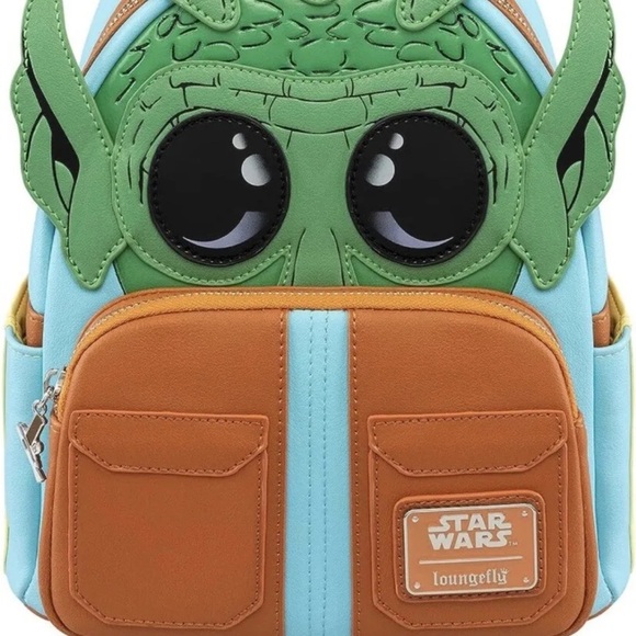 Loungefly Star Wars Greedo Mini Backpack new in packaging SOLD OUT - Picture 12 of 12